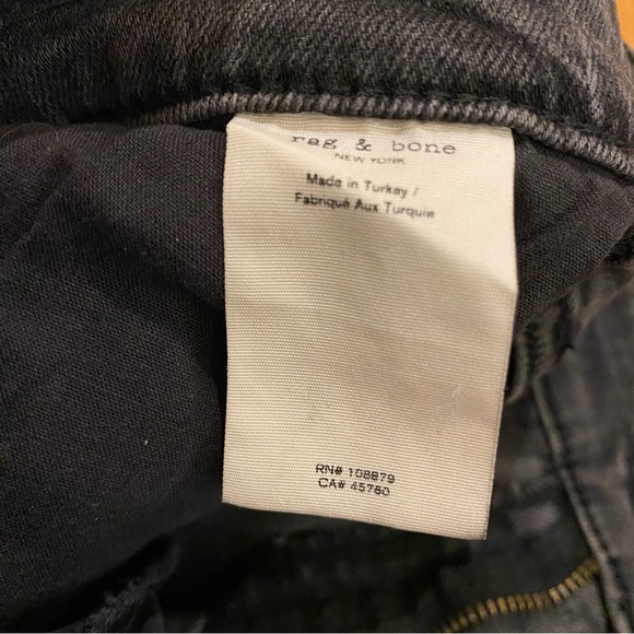 Rag & Bone Nina High-Rise Skinny, Size 27 in Amory - Picture 10 of 16
